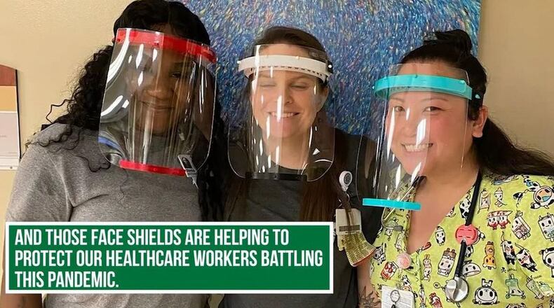 University of North Carolina Charlotte faculty members are stepping up to healthcare workers on the front lines of the coronavirus outbreak. (University of North Carolina Charlotte/University of North Carolina Charlotte)