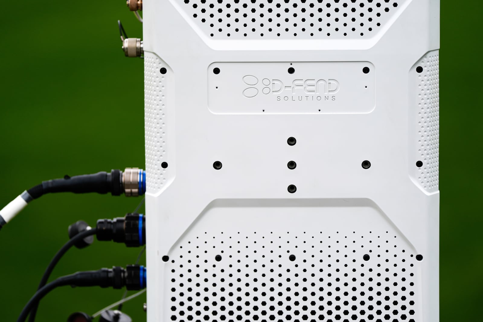 D-Fend Solutions counter drone technology is demonstrated, Wednesday, May 14, 2025, in Reston, Va. (AP Photo/Julia Demaree Nikhinson)