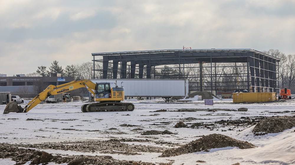 TNT Fireworks is building a warehouse and retail store at 2770 E. River Road in Moraine. BRYANT BILLING / STAFF