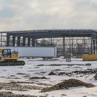 TNT Fireworks is building a warehouse and retail store at 2770 E. River Road in Moraine. BRYANT BILLING / STAFF