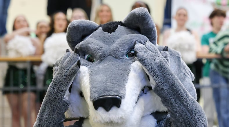 Wright State hosted a Selection Show watch party in the Student Union Atrium on Sunday, March 15 in Fairborn. BRYANT BILLING / STAFF