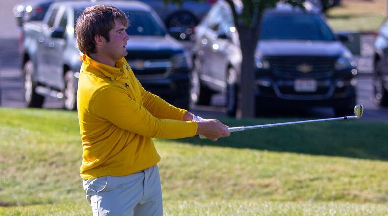 Grant Tabar is the only senior in the Alter lineup and will play Friday and Saturday in his second Division II state tournament. CONTRIBUTED/Jeff Gilbert