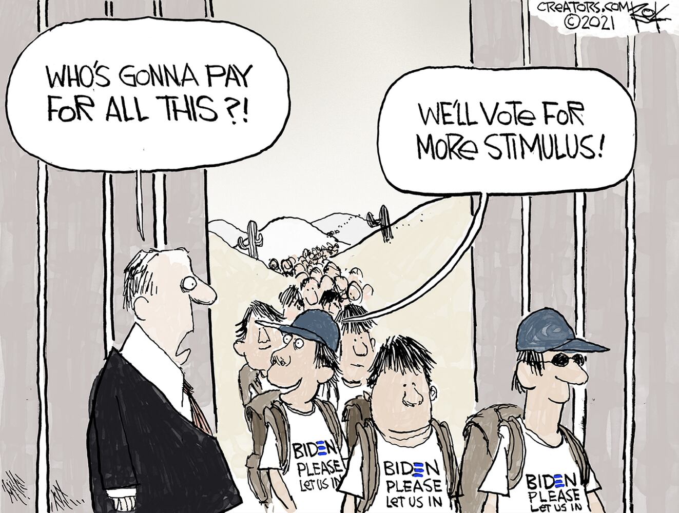 Week in cartoons: Immigration, voter suppression and more