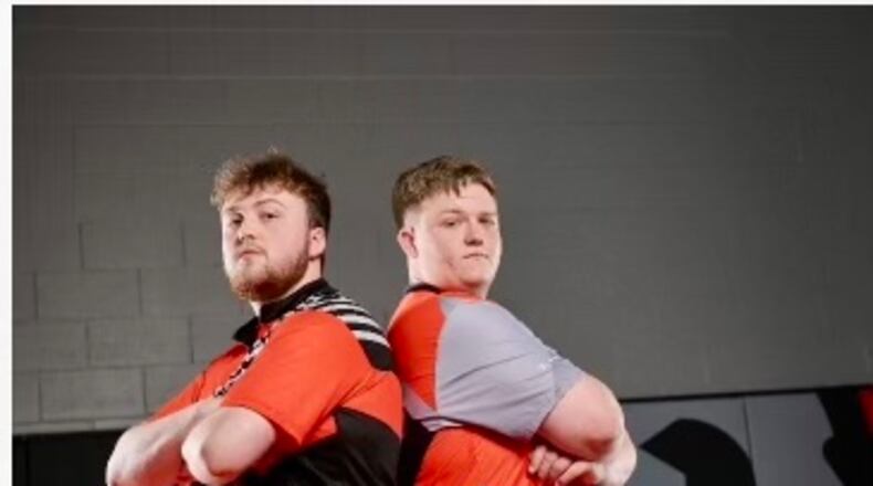 Brothers Carson and Brent Shroyer, now collegiate teammates, both earned the prestigious Kurt Gostel Scholarship as high school seniors - CONTRIBUTED