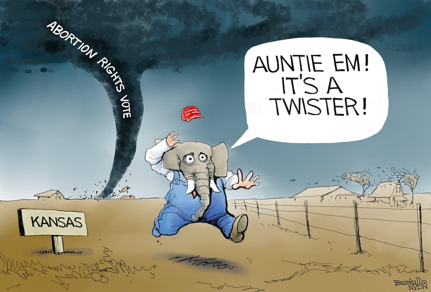 WEEK IN CARTOONS: Pelosi’s trip, Alex Jones, Kansas abortion vote and more
