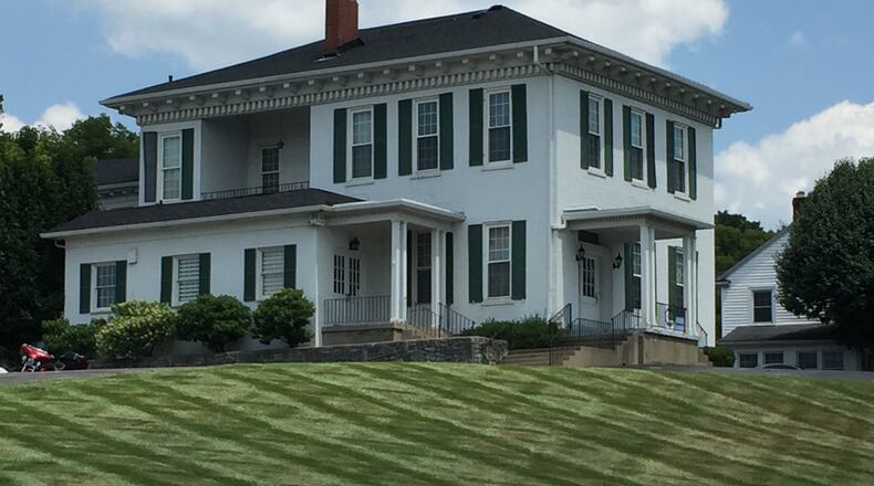 A former funeral home overlooking downtown Franklin may be heading for possible demolition soon. The former Eaton-Anderson Funeral Home, which sits on a hill at 121 E. Second St. will be demolished in the next 30 to 45 days. Owner Charles Anderson said the stately old house built in the 1843 was on the market for two years with no takers and received no bids when it was auctioned. Anderson said he would rather tear it down rather than watch it to continue to deteriorate. ED RICHTER/STAFF
