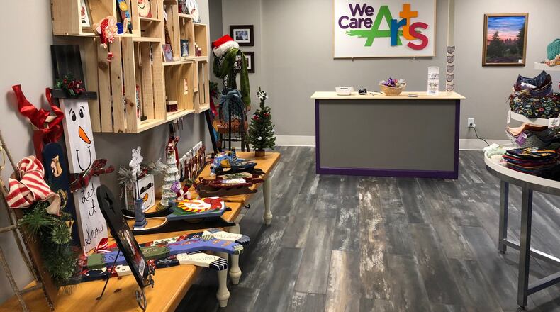 Some of the items for sale at the Berkeley Center Gift Shop at 3035 Wilmington Pike in Kettering. CONTRIBUTED