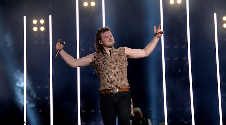 NASHVILLE, TENNESSEE - JUNE 06: (EDITORIAL USE ONLY) Morgan Wallen performs on stage during day 1 of 2019 CMA Music Festival on June 06, 2019 in Nashville, Tennessee. (Photo by Jason Kempin/Getty Images)
