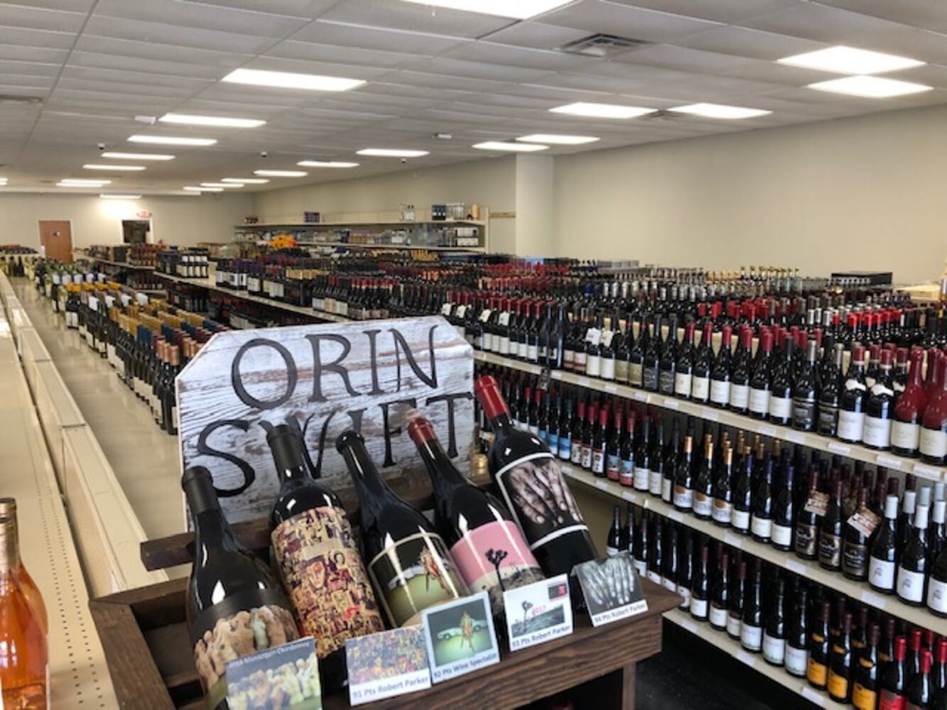 PHOTOS: Sneak Peek at the new Kettering Wine & Spirits store that just opened in the Fairmont Plaza