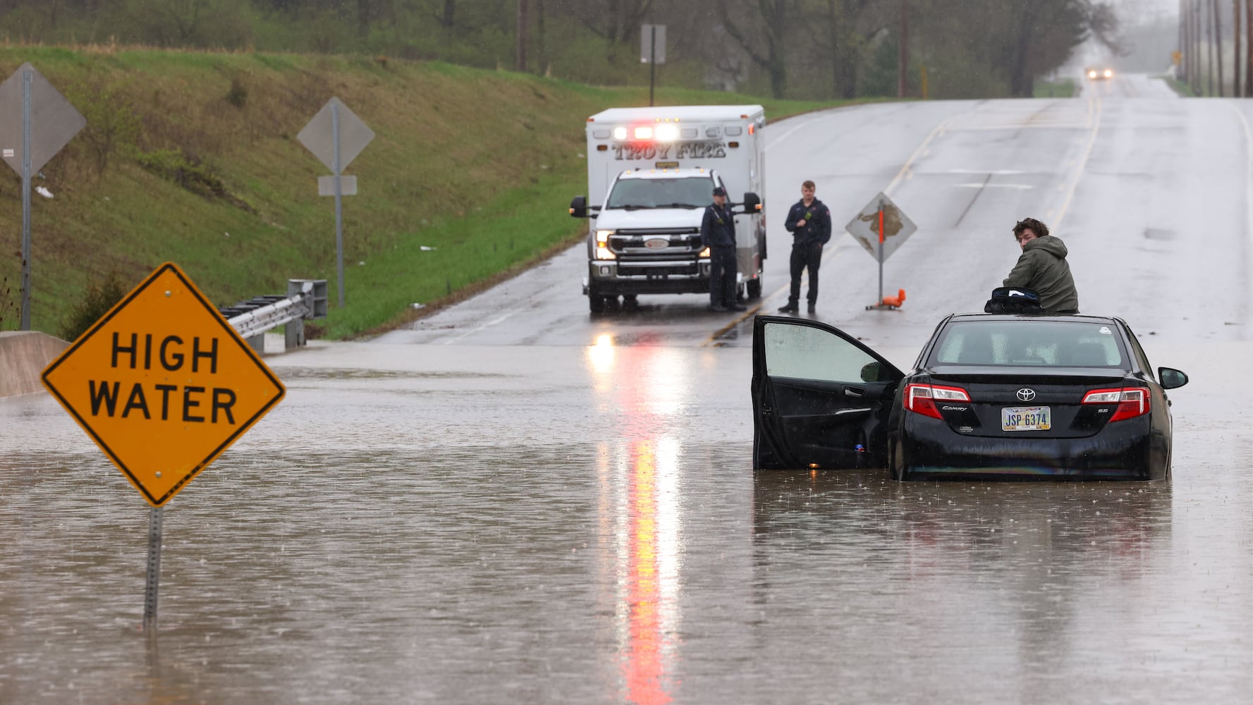 Troy flooding