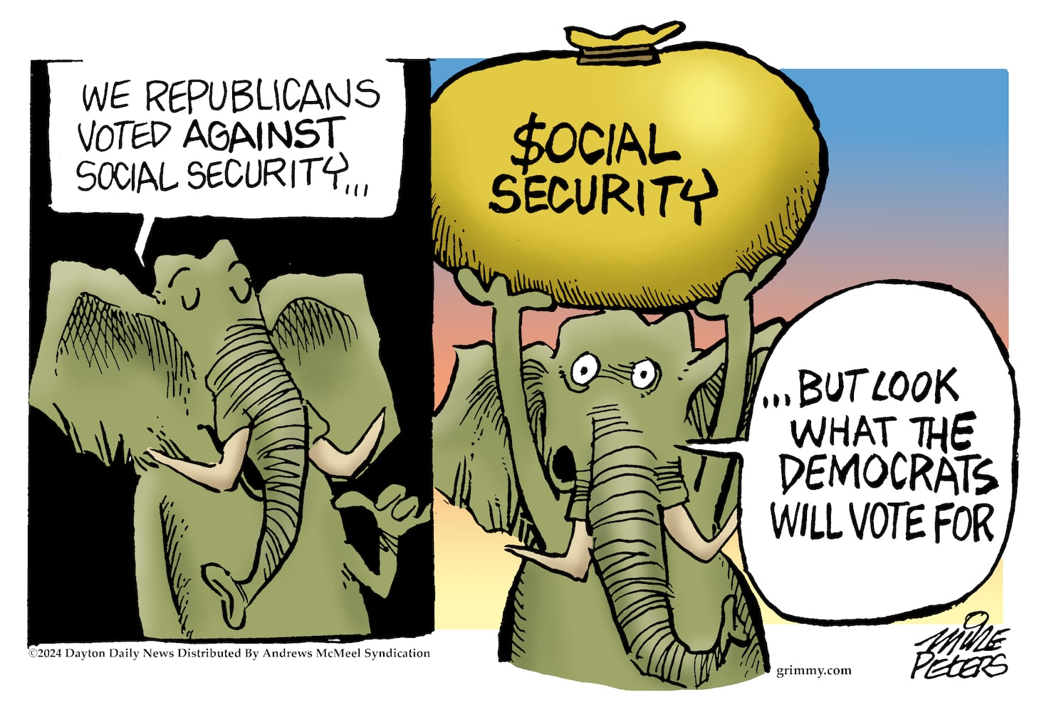 CARTOONS: Mike Peters, March 29, 2024