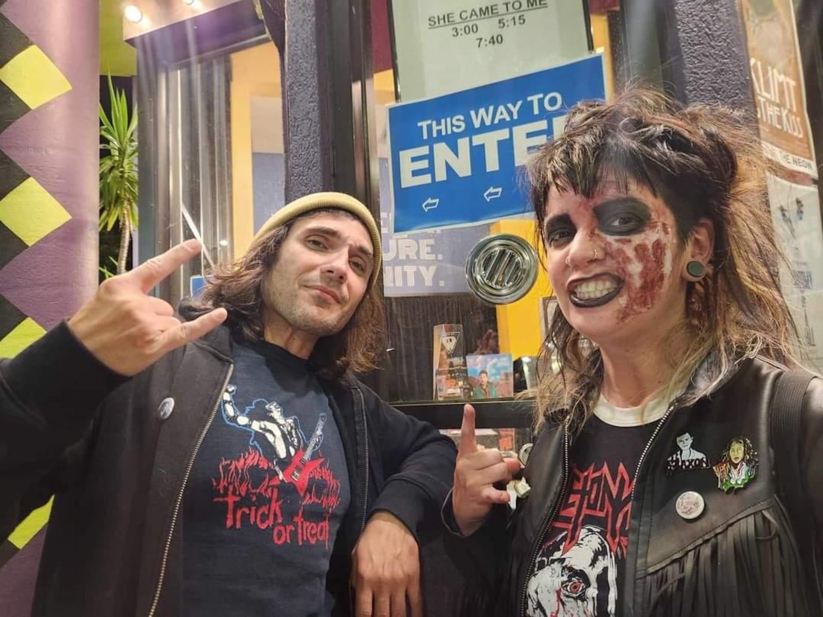 Victor Bonacore and Mal Thokey curate The NEON's Cult Movie Night Series. CONTRIBUTED