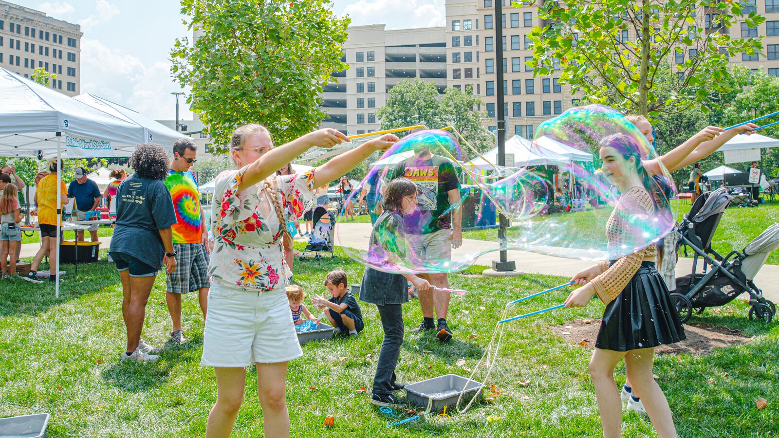 Art in the City, an annual event hosted by the Downtown Dayton Partnership. Contributed