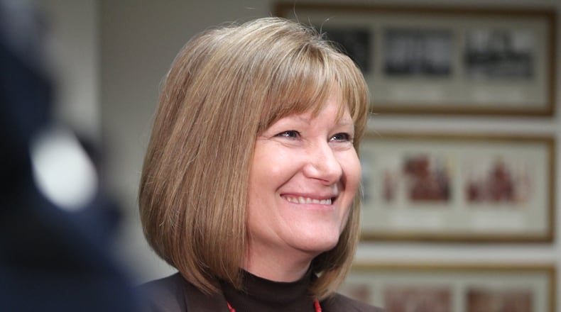 Dayton City Manager Shelley Dickstein. CORNELIUS FROLIK / STAFF