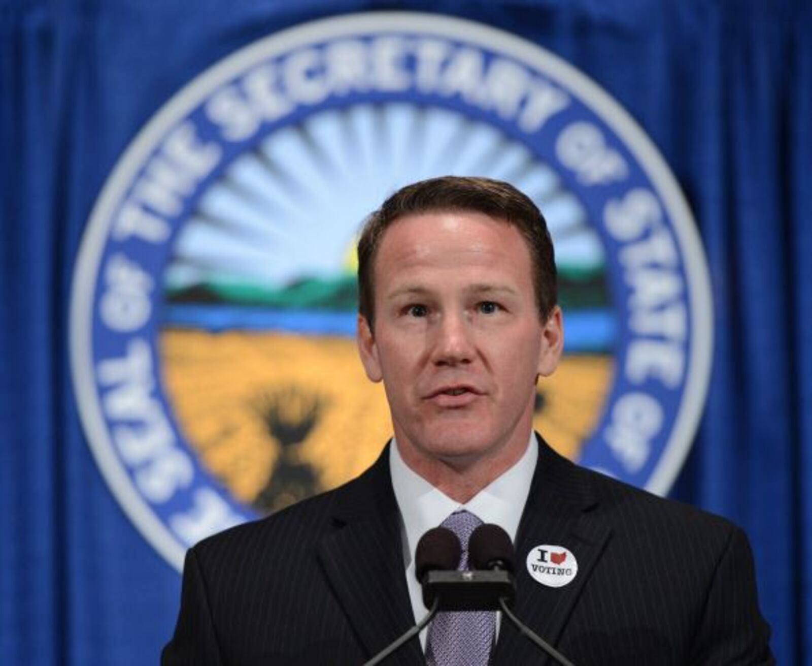 UPDATED CUTLINE 12/23/16: The Libertarian Party of Ohio is suing Secretary of State Jon Husted.


UPDATED CUTLINE 12/20/2016
Ohio Secretary of State Jon Husted Tuesday announced his office will launch the states new online voter registration system at midnight on January 1, 2017. 

UPDATED CUTLINE FOR 12/13/16: Ohio Secretary of State Jon Husted is not asking for any money from the taxpayer general revenue fund. CONTRIBUTED



UPDATED CUTLINE FOR 09/03/16: Ohio Secretary of State Jon Husteds office is spending $1.1 million to mail applications to registered voters. CONTRIBUTED

Ohio Secretary of State Jon Husted defends Ohio's voting laws, saying they make it easier to vote and hard to cheat.