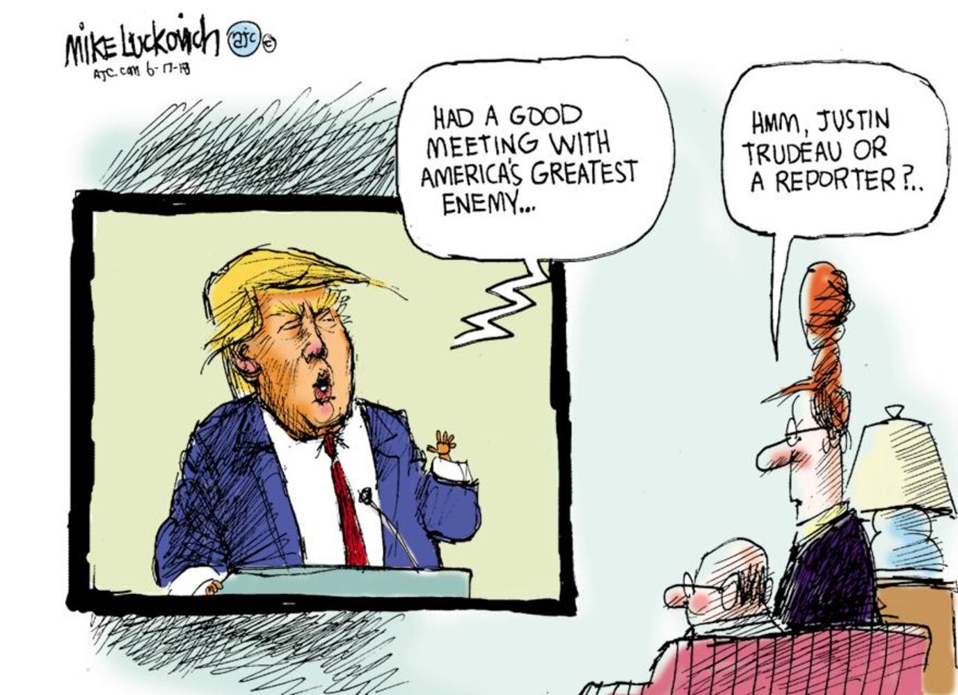 Week in cartoons: The Trump - Kim Summit and more