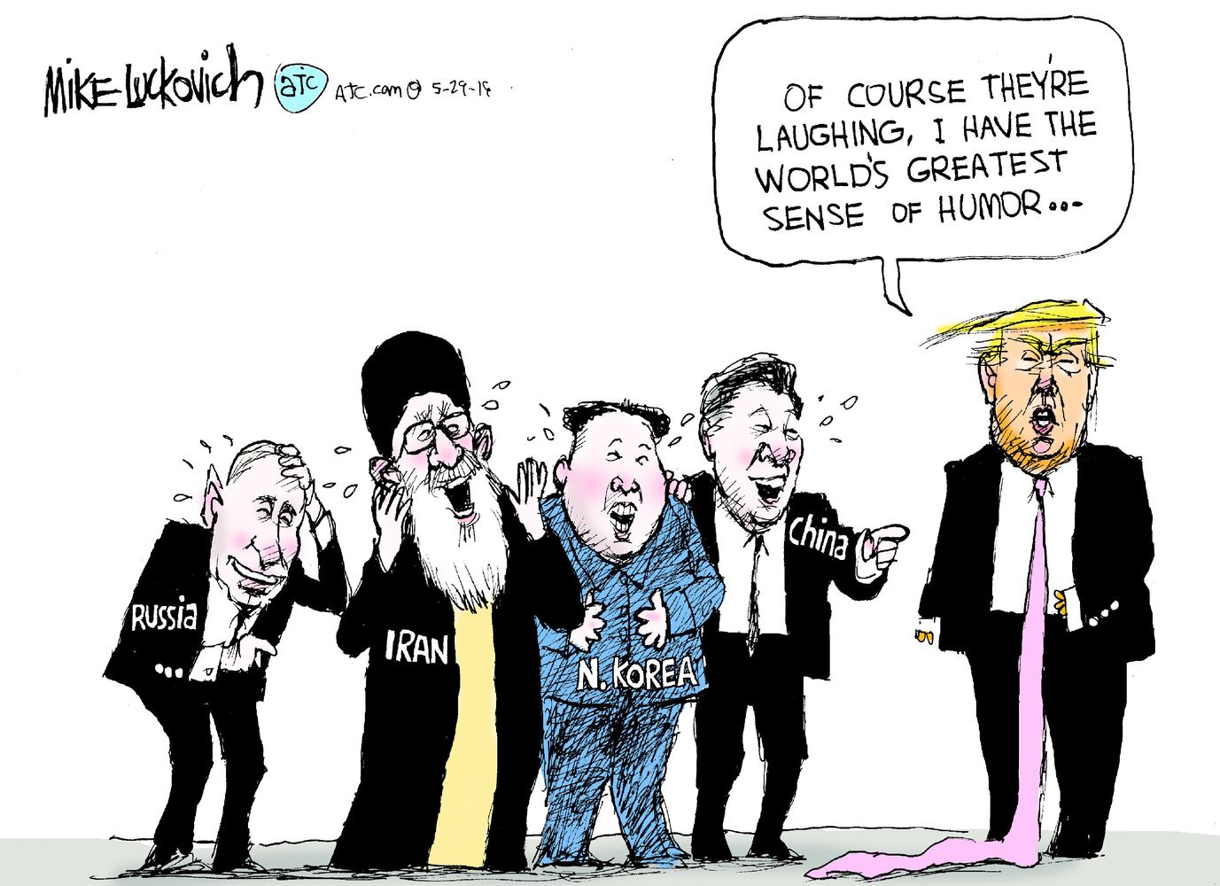 Week in cartoons: Mueller speaks and more