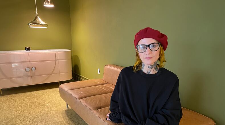 Pictured is Casey Nickole, the owner of SHAG Studios at 1126 S. Main St. in Dayton. NATALIE JONES/STAFF