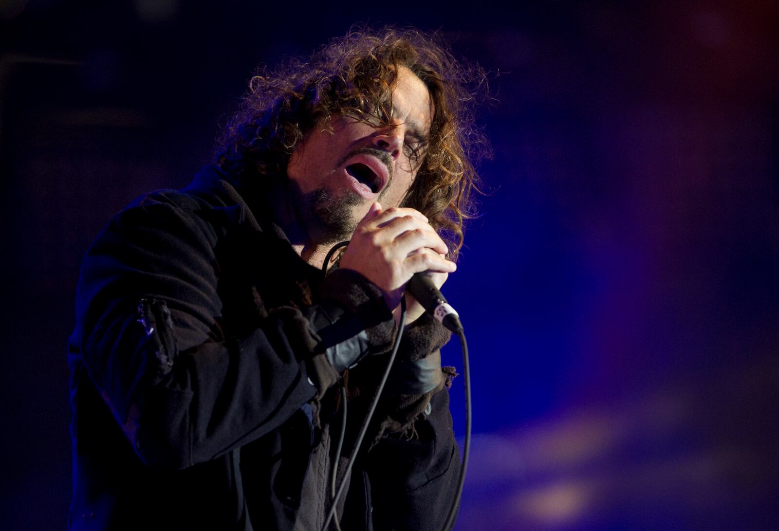 Chris Cornell of Soundgarden performs at The Guitar Center Sessions at the Starr Builidng rooftop at SXSW on Friday March 14, 2014.   JAY JANNER / AMERICAN-STATESMAN