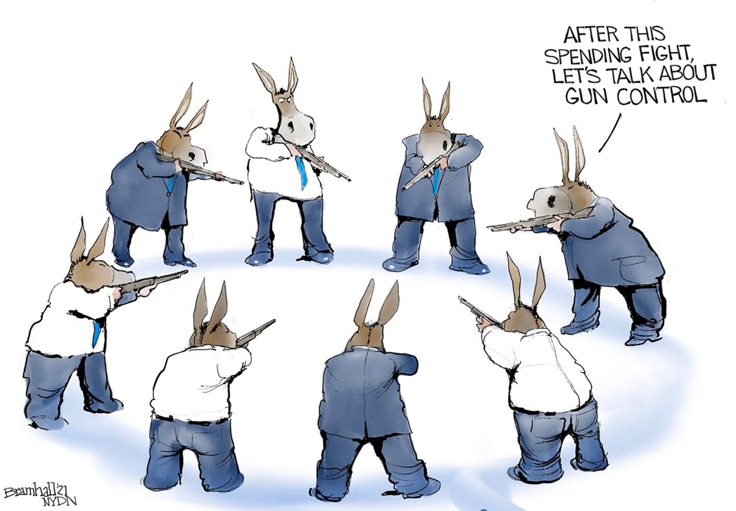 WEEK IN CARTOONS: Vaccines, immigration, spending and more