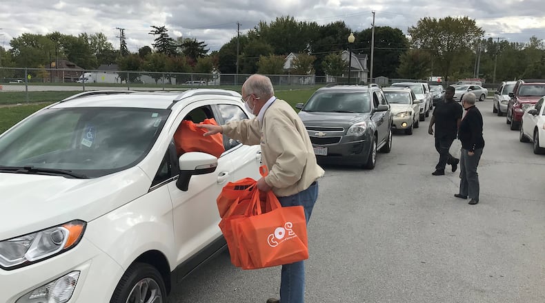 Families will be able to drive through and pick up a free COSI Learning Lunchbox Wednesday, Oct. 14 from 4 p.m. – 6 p.m. at the Dayton Southwest Library Branch, 21 Watervliet Ave. CONTRIBUTED