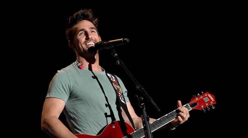 INDIO, CA - APRIL 24: Musician Jake Owen performs onstage during day one of 2015 Stagecoach, California's Country Music Festival, at The Empire Polo Club on April 24, 2015 in Indio, California. (Photo by Kevin Winter/Getty Images for Stagecoach)