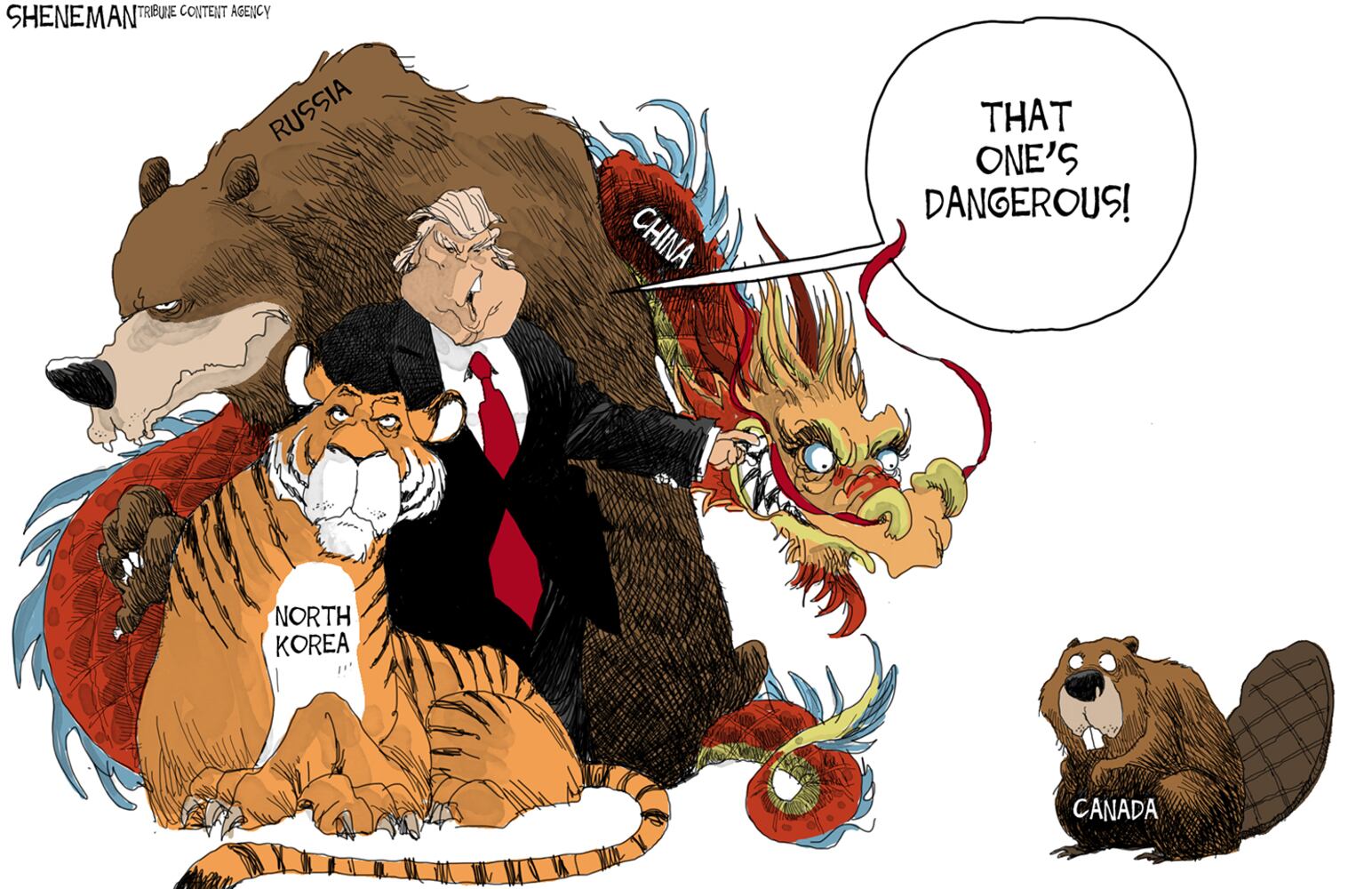 Week in cartoons: The Trump - Kim Summit and more