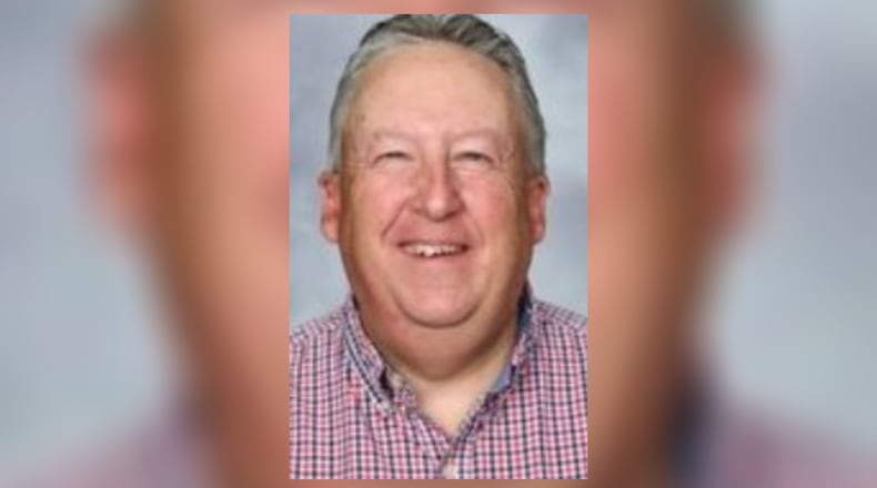 Oakwood High School teacher Bryan Ellis is among those vying to be voted America’s favorite teacher in a Reader’s Digest online poll. CONTRIBUTED