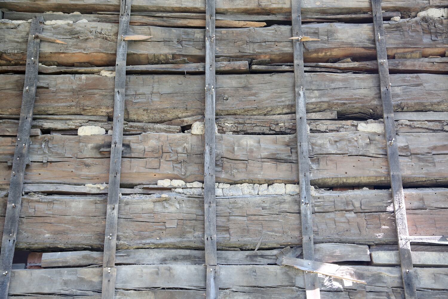 PHOTOS: Log home hidden for decades reveals Stanley gypsy family legend