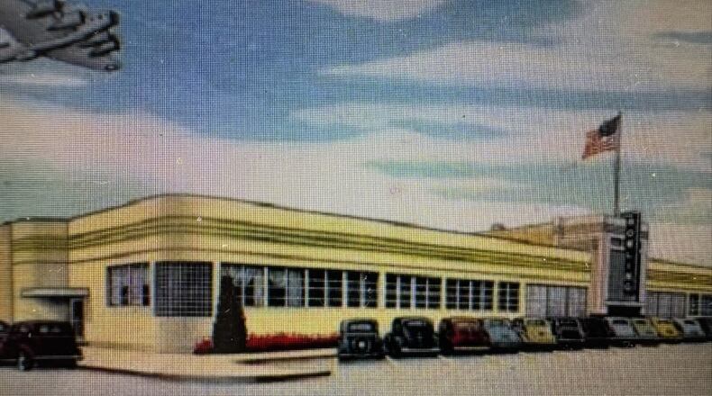 A postcard illustrates the famed McCook Bowl, located on Keowee Street in Dayton. CONTRIBUTED