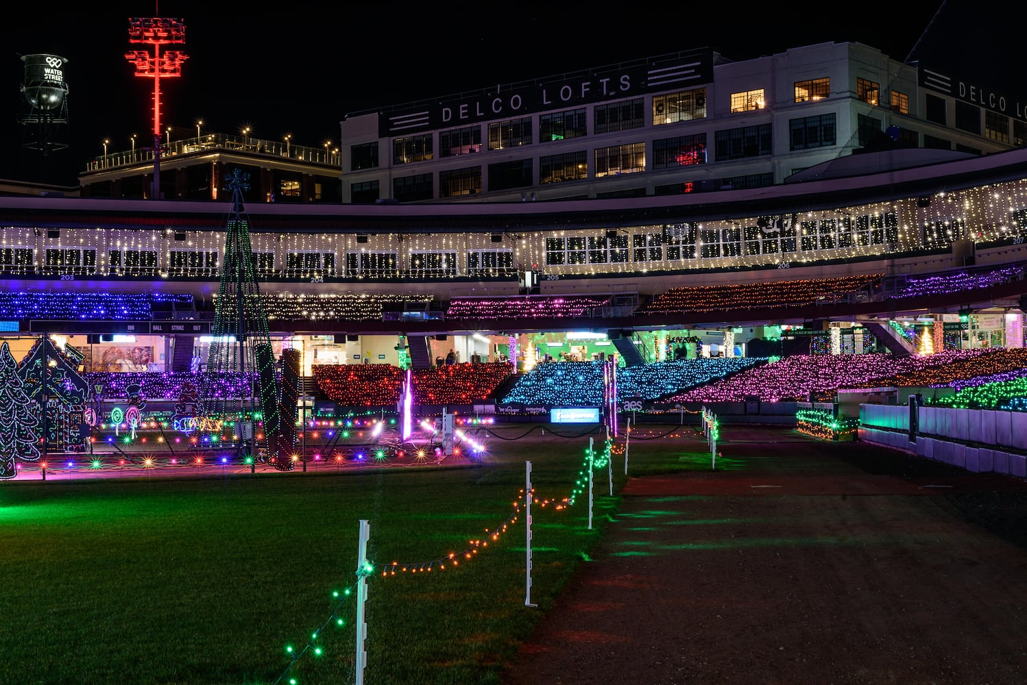PHOTOS: Deck the Diamond at Day Air Ballpark