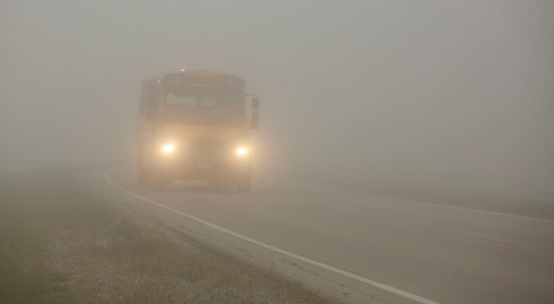 PHOTOS: See the dense fog that covered the Miami Valley on Tuesday