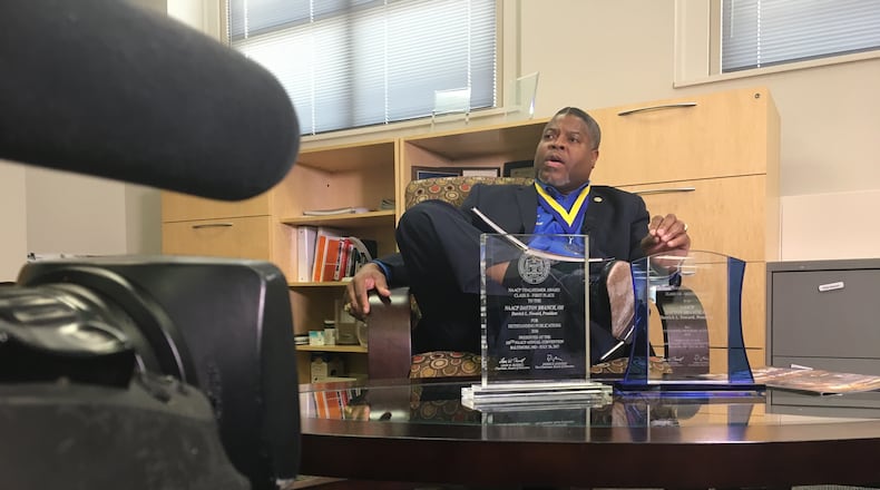 Derrick Foward, president of the NAACP Dayton Unit
