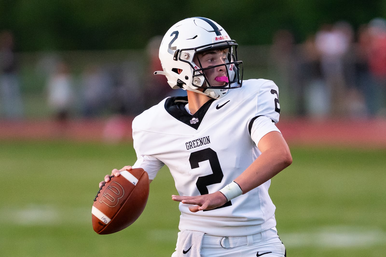 The Northwestern High School football team beat rival Greenon 42-7 on Friday night at Taylor Field in Springfield. RODNEY GETZ/CONTRIBUTED PHOTO