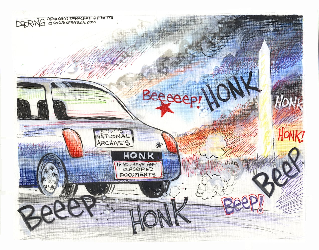 WEEK IN CARTOONS: Classified documents, mass shootings and more