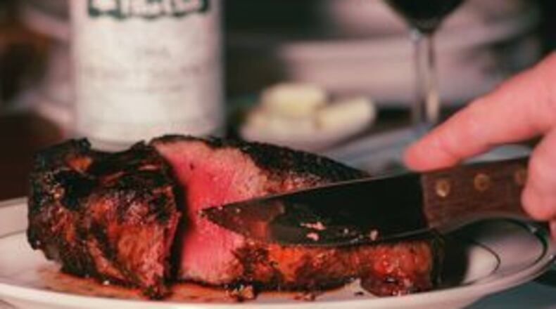 The Pine Club offers a wide variety of steaks.