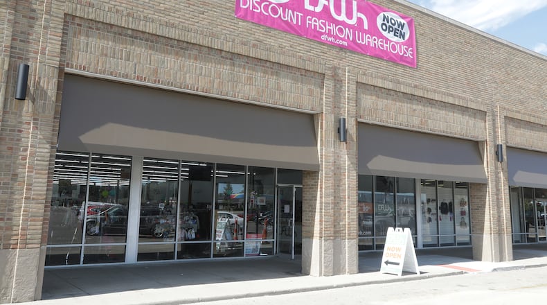 Discount Fashion Warehouse's started their grand opening event on Friday, Sept. 23, 2022 in Springfield. BILL LACKEY/STAFF
