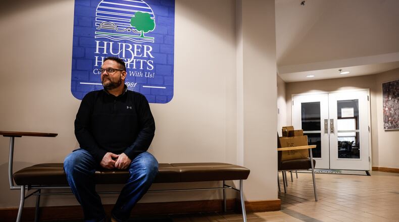Mayor Jeff Gore and the Huber Heights City Council have been unable to settle on a new city manager. JIM NOELKER/STAFF