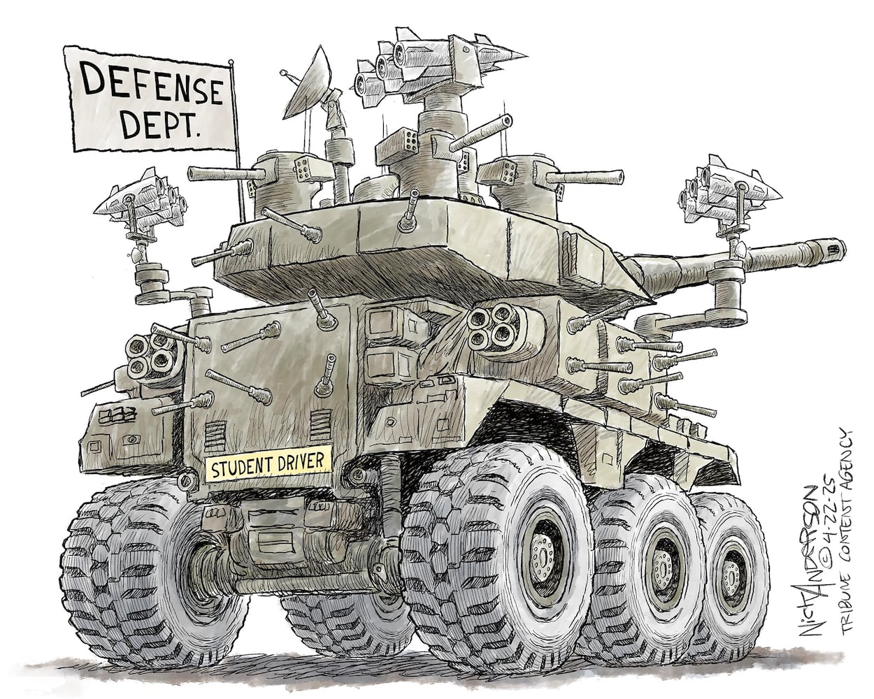 CARTOONS: Nick Anderson, April 28, 2025