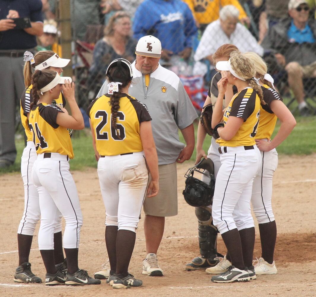 Photos: Kenton Ridge vs. Northwestern in Division II sectional softball final