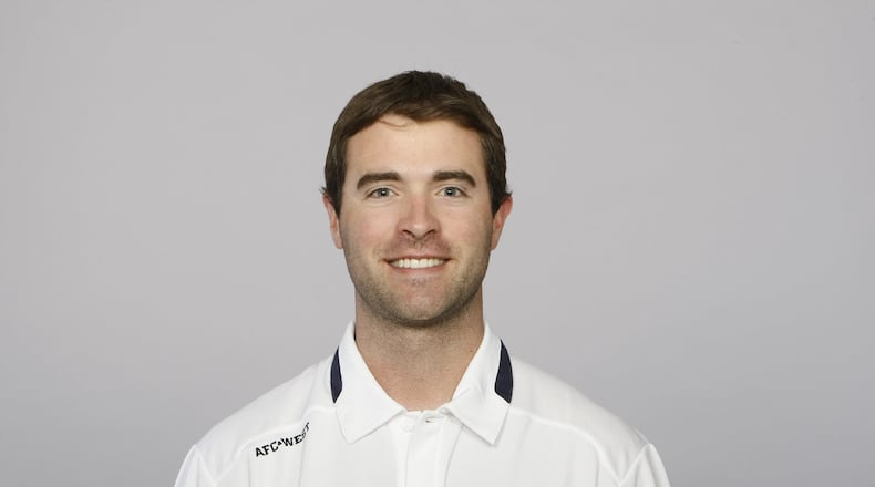 ENGLEWOOD, CO - CIRCA 2011: In this handout image provided by the NFL, Brian Callahan of the Denver Broncos poses for his NFL headshot circa 2011 in Englewood, Colorado. (Photo by NFL via Getty Images)