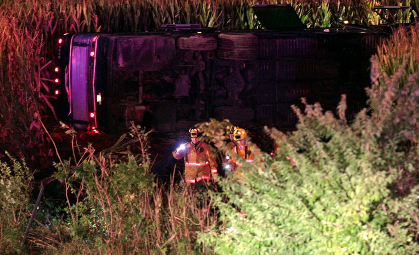 I-75 Greyhound bus crash
