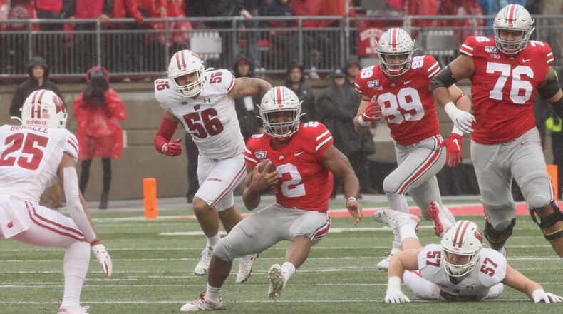 Ohio State running back J.K. Dobbins