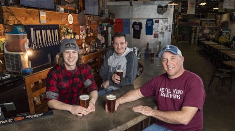 Devil Wind Brewing is a tribute to the residents of Xenia. And its four owners — all of whom have connections to Wright State University — work to make it a place that feels like a gentle breeze. CONTRIBUTED