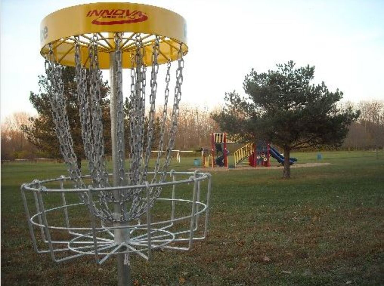 The Handyman Ace Hardware Disc Golf Course in Fairborn is one of the more challenging courses in the Miami Valley. MARK GOKAVI / STAFF
