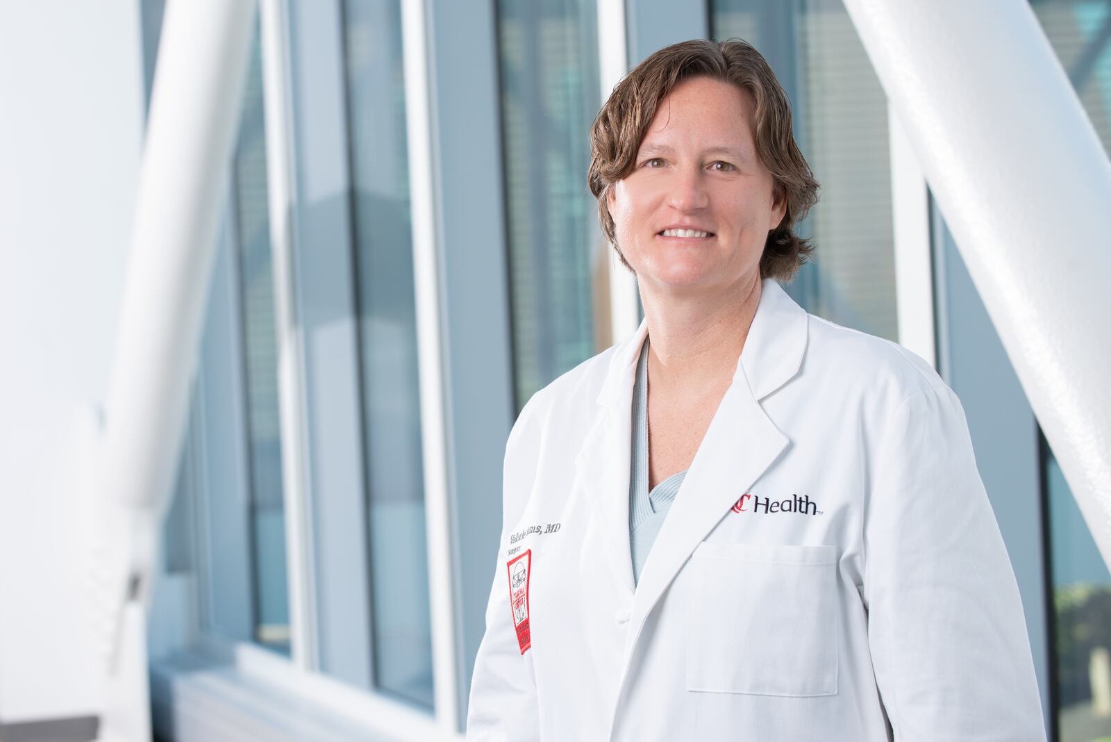 Lt. Col. Valerie Sams, an Air Force and University of Cincinnati Medical Center surgeon. Air Force photo.