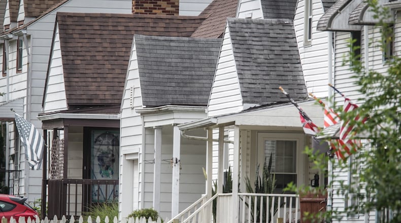 Average home sale price and median home price sales price are up nearly 10 percent compared to last year, according to Dayton Realtors. JIM NOELKER/STAFF