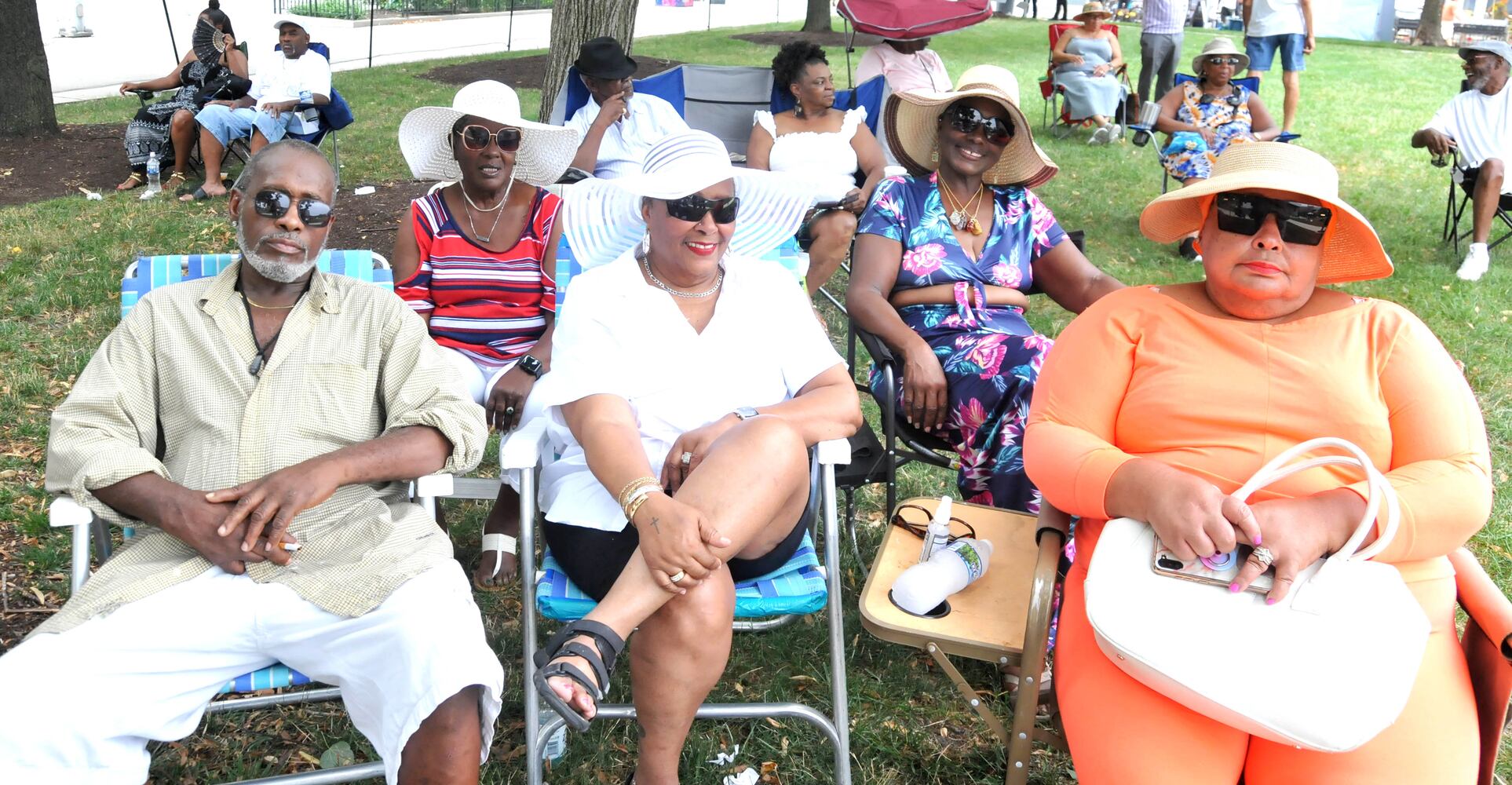 Did we spot you at the Dayton "Blues" Festival?