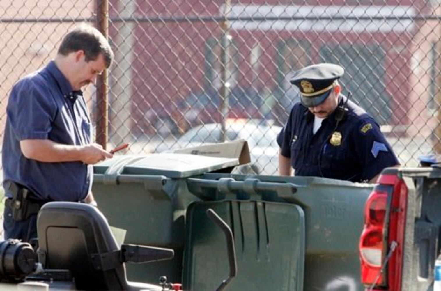 Missing kids found in trash