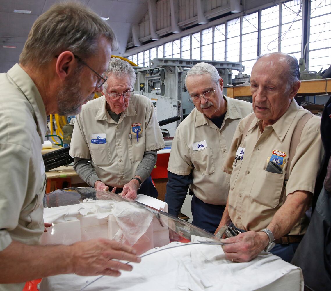 Restoration of the Memphis Belle at the Air Force Museum
